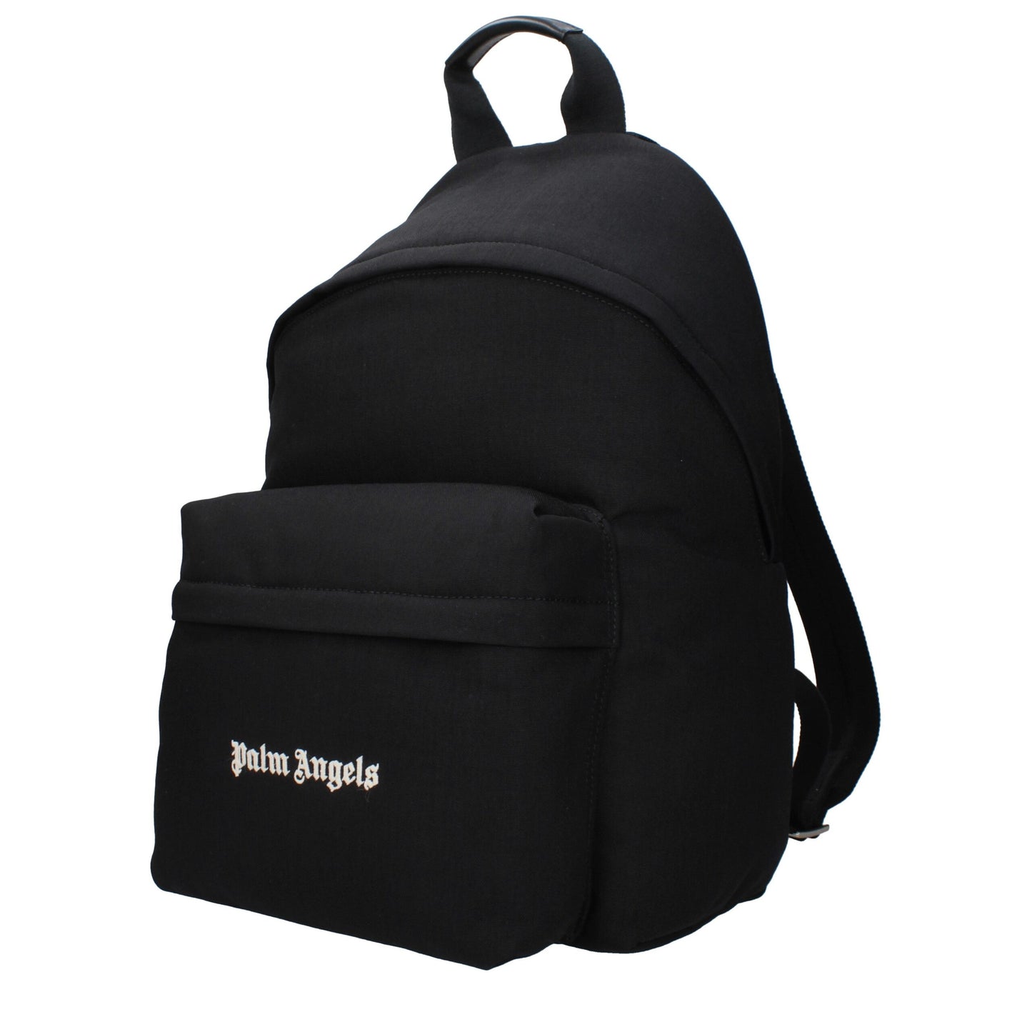 Palm Angels Rucksack aus schwarzem Stoff