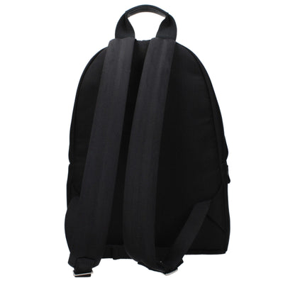 Palm Angels Rucksack aus schwarzem Stoff