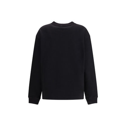 Schwarzes Baumwoll-Sweatshirt von Dolce &amp; Gabbana