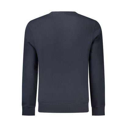 Hugo Boss – Blaues Baumwoll-Sweatshirt