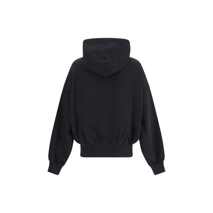 Schwarzes Baumwoll-Sweatshirt von Dolce &amp; Gabbana