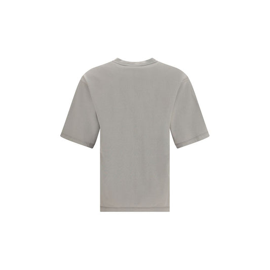 Dolce &amp; Gabbana Baumwoll-T-Shirt mit erhabenem Logo auf der Vorderseite