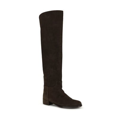 Dolce &amp; Gabbana Hohe Wildlederstiefel