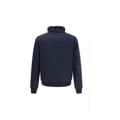 MooRER Blue Cashmere Clothing