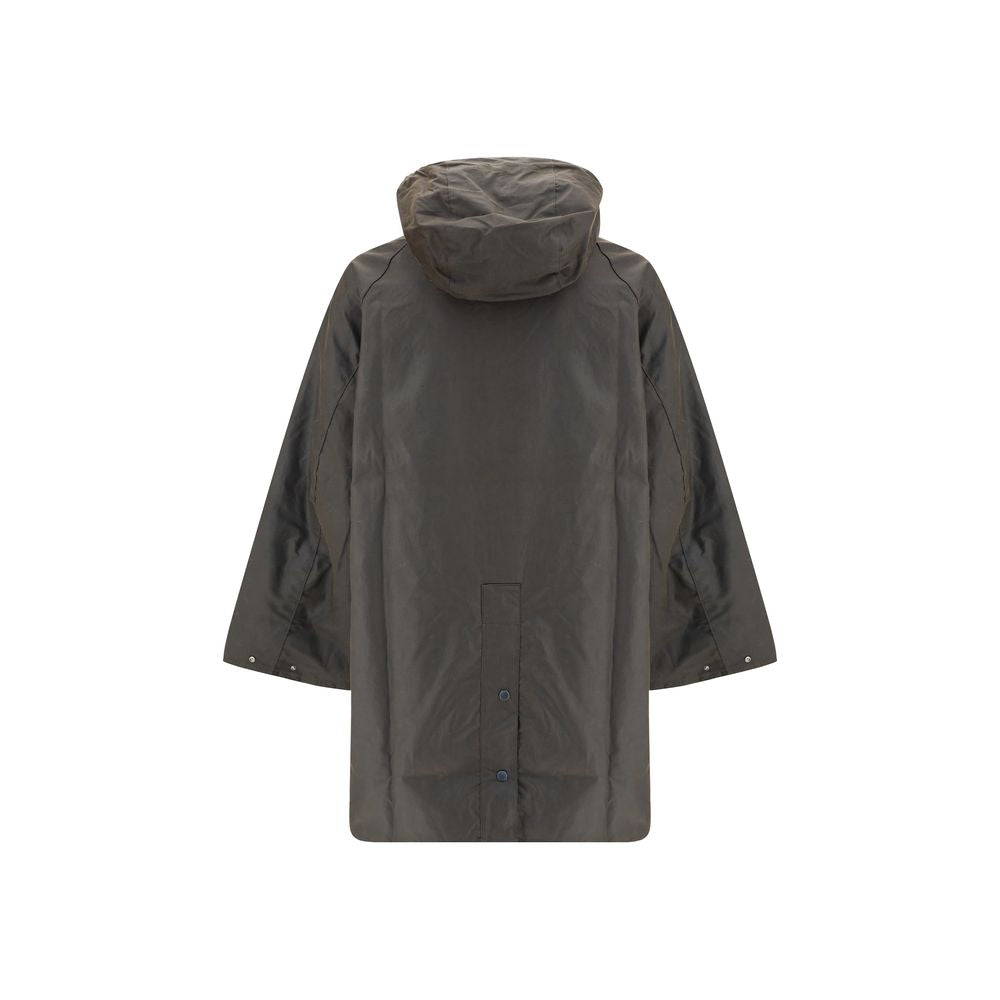 Barbour Solway Trenchcoat aus gewachstem Leder