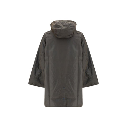 Barbour Solway Trenchcoat aus gewachstem Leder