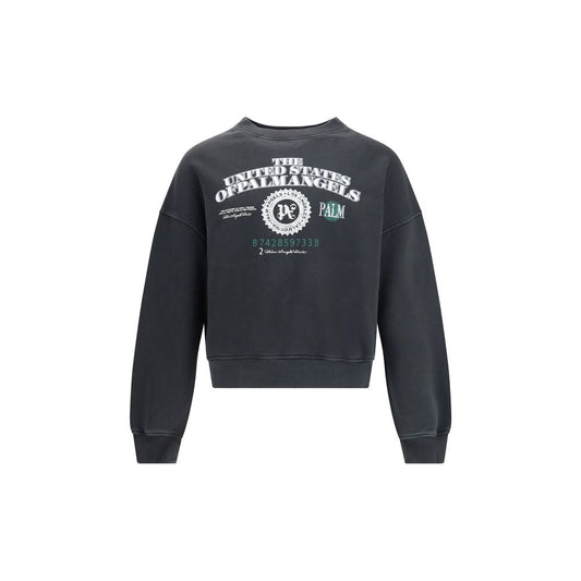 Palm Angels – Lockeres Vintage-Sweatshirt mit Rundhalsausschnitt und Dollar-Motiv