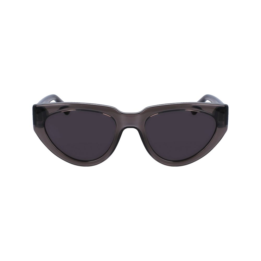 Karl Lagerfeld – Graue Sonnenbrille mit Spritzguss