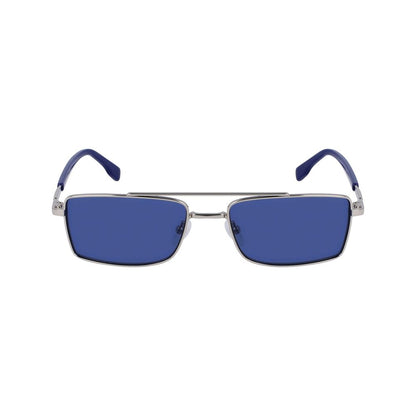Karl Lagerfeld Sonnenbrille aus grauem Metall