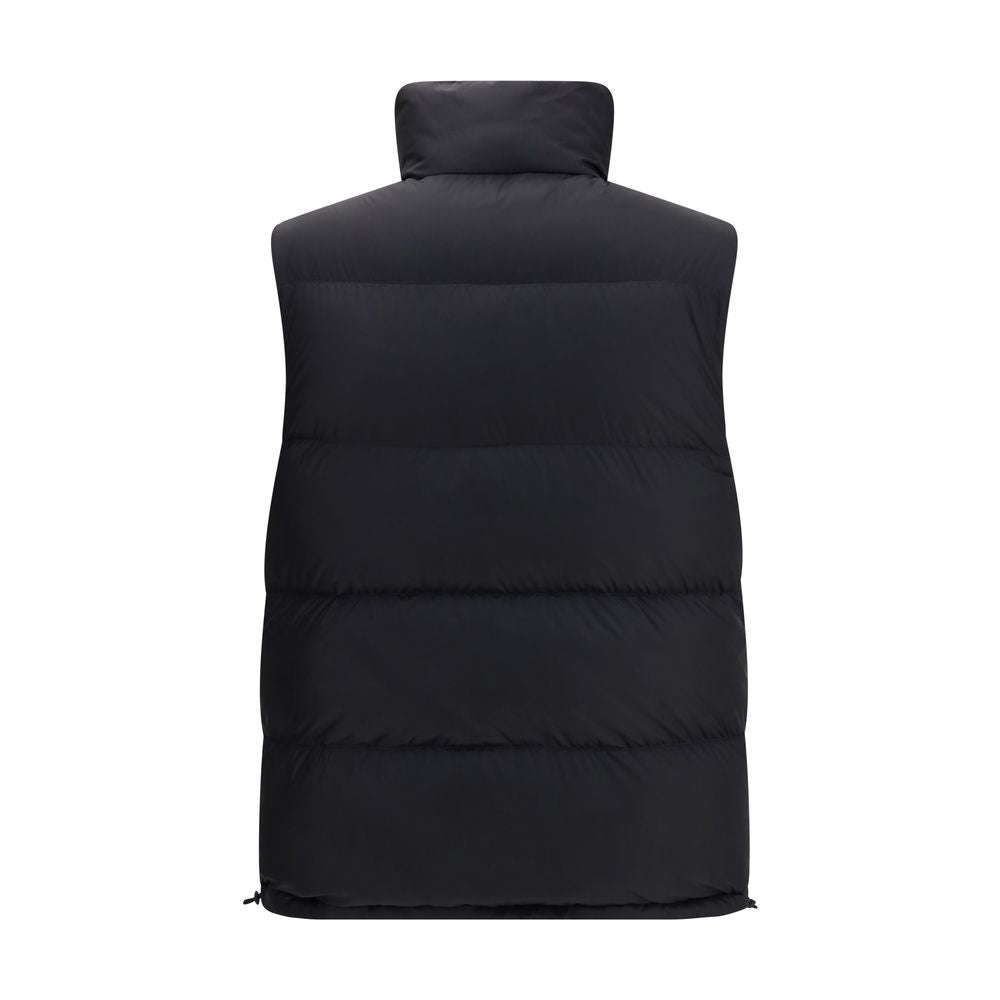 Schwarze ärmellose Jacke aus Polyester von Burberry