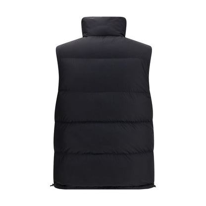 Schwarze ärmellose Jacke aus Polyester von Burberry