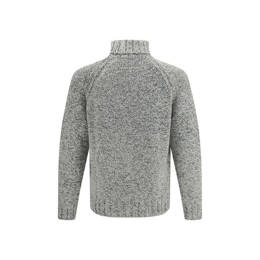 ZEGNA Kaschmir-Rollkragenpullover in Weiß