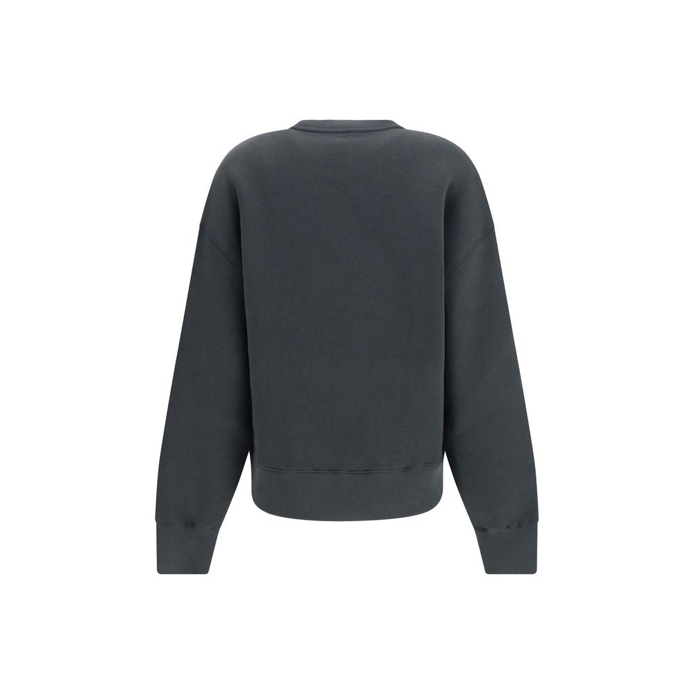 Graues Baumwoll-Sweatshirt von Ami Paris