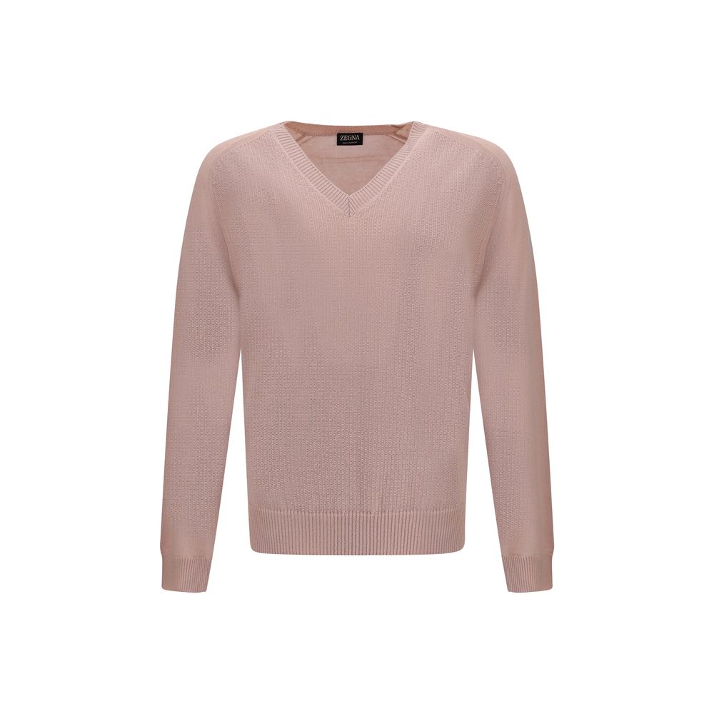 ZEGNA Kaschmirpullover aus mehrfarbigem Kaschmir