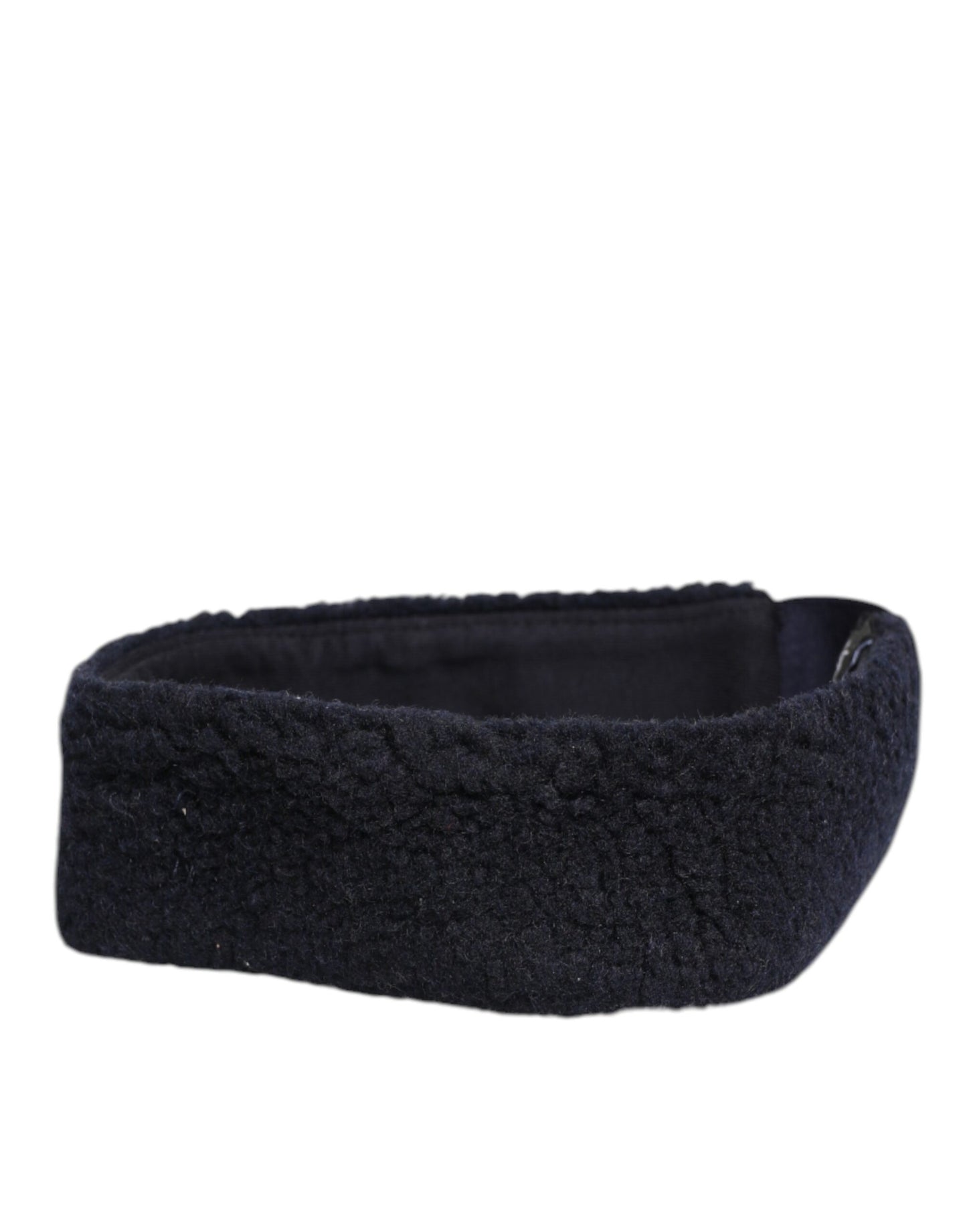 Dolce &amp; Gabbana Schwarzes Baumwoll-Stirnband Fischermütze Einheitsgröße Herrenhut