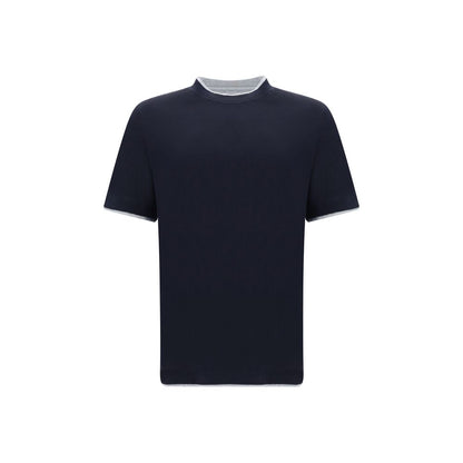 Brunello Cucinelli Seiden-T-Shirt
