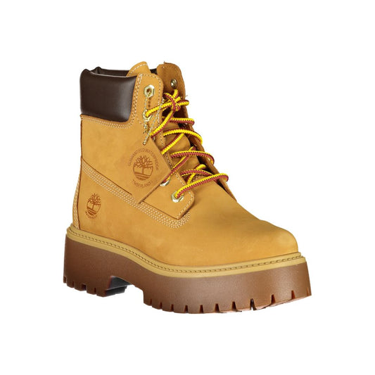Timberland Damenstiefel aus braunem Leder