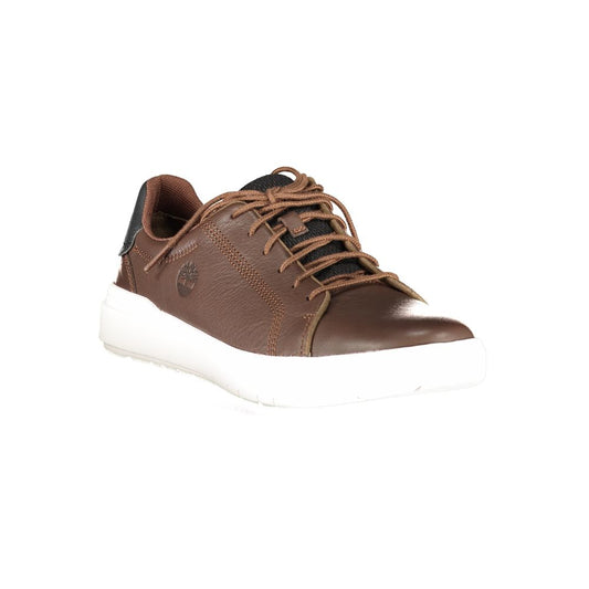 Timberland Herren-Sneaker aus braunem Leder