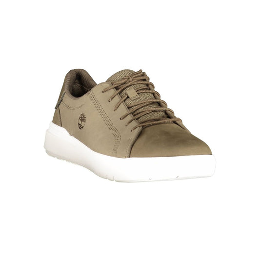 Timberland Herren Sneaker aus grünem Leder