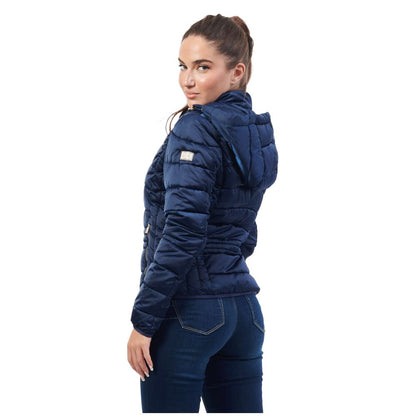 Yes Zee Blaue Polyesterjacken &amp; Mäntel