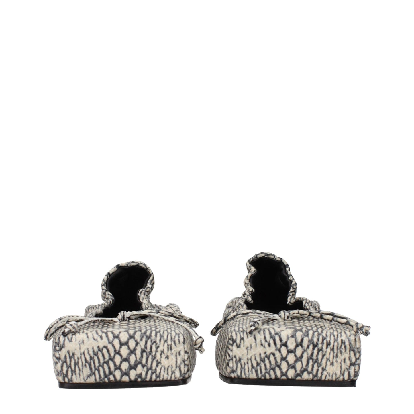 Jacquemus Beige Lederballerinas
