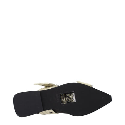 Ganni Sandalen aus schwarzem Polyethylen