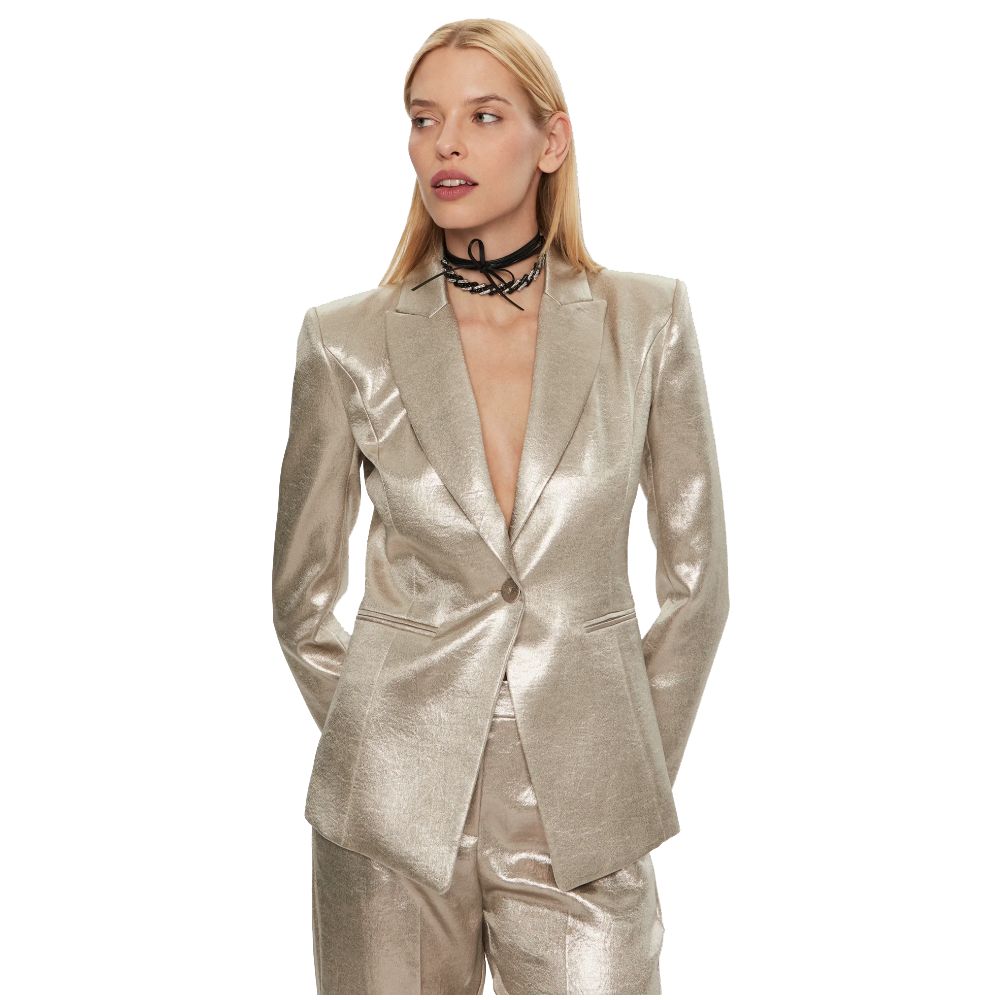 Gelber Polyesterblazer von Patrizia Pepe