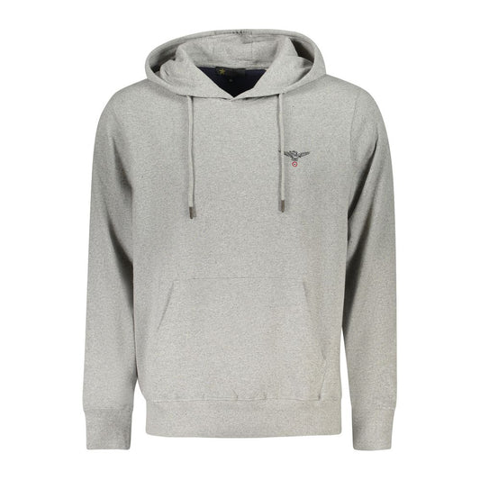 Accademia Militare Herrenpullover aus grauer Baumwolle