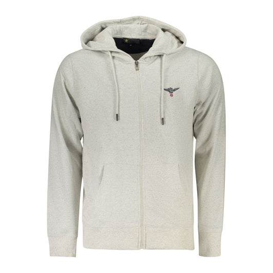 Accademia Militare Kapuzenpullover aus grauer Baumwolle für Herren
