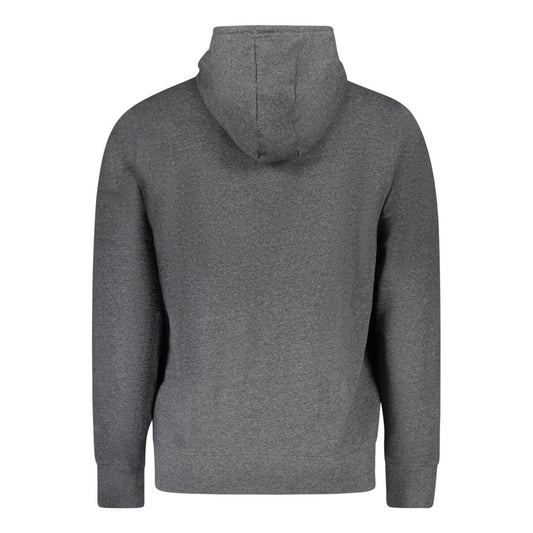 Accademia Militare Grauer Herrenpullover aus recycelter Baumwolle