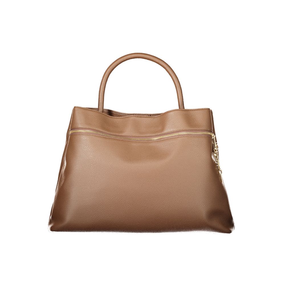 Twinset Braune Polyethylen-Damenhandtasche
