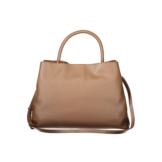 Twinset Braune Polyethylen-Damenhandtasche