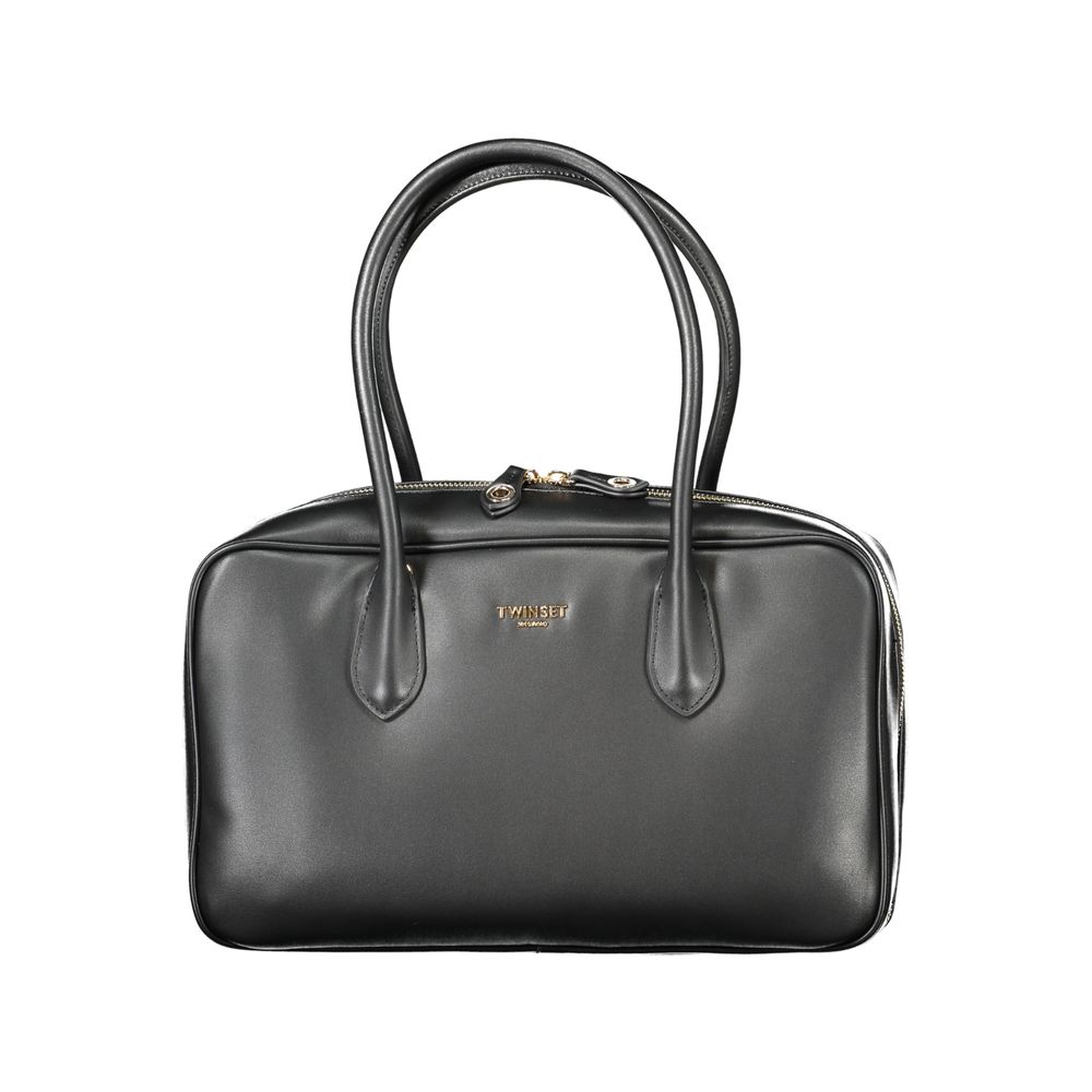 Twinset Damenhandtasche aus Polyethylen in Schwarz