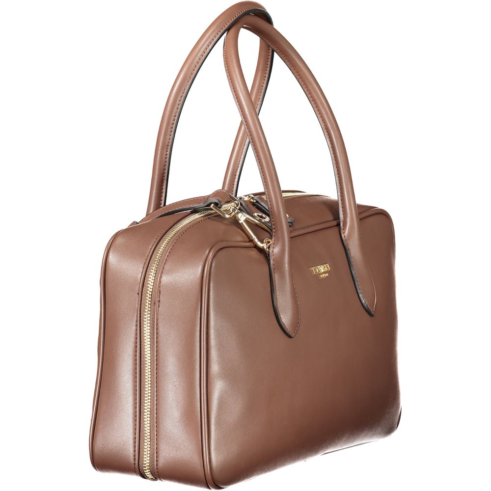 Twinset Braune Polyethylen Damen Handtasche