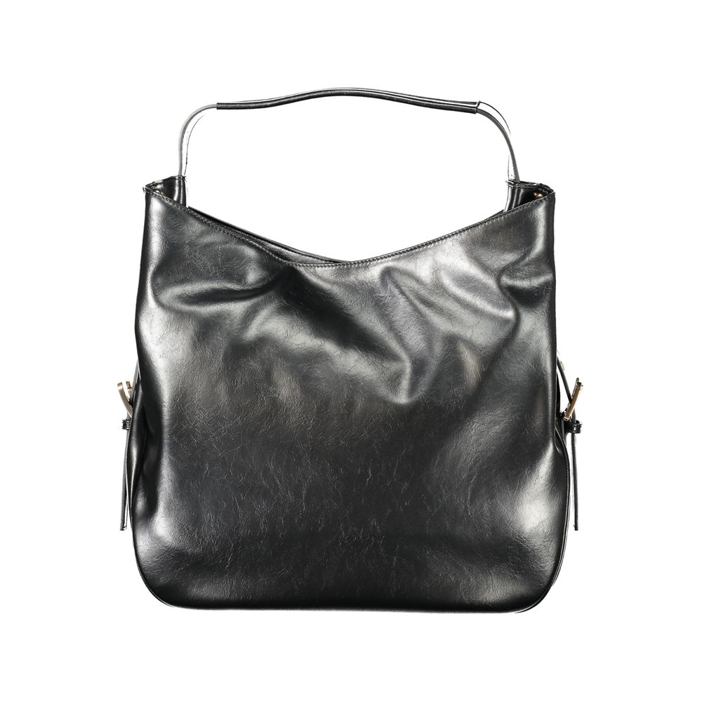 Twinset Schwarze Hobo-Tasche aus Polyethylen für Damen