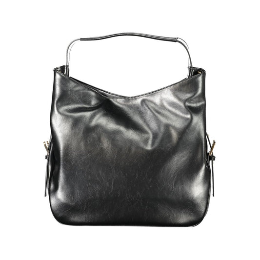 Twinset Schwarze Hobo-Tasche aus Polyethylen für Damen