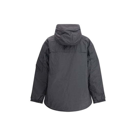 Y-3 Schwarze Jacke aus Polyester-Shellmaterial