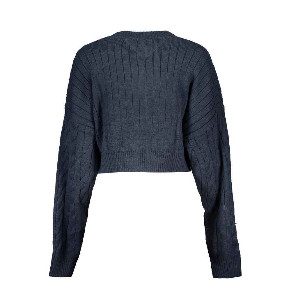Tommy Hilfiger – Blauer Polyesterpullover