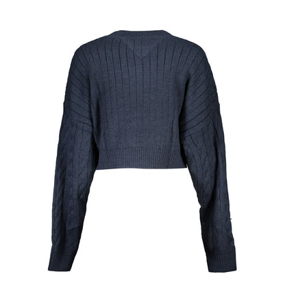 Tommy Hilfiger – Blauer Polyesterpullover