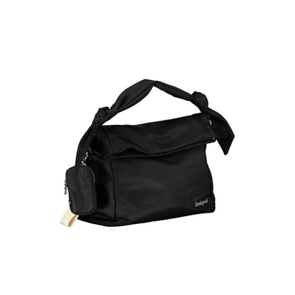 Desigual Schwarze Polyester-Handtasche