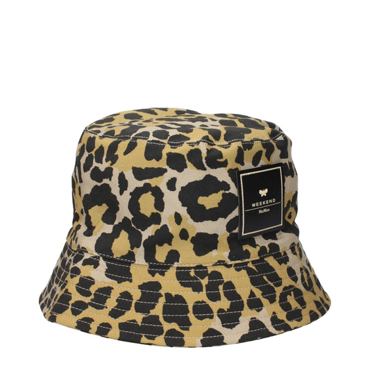 Max Mara Beiger Baumwoll-Bucket-Hat