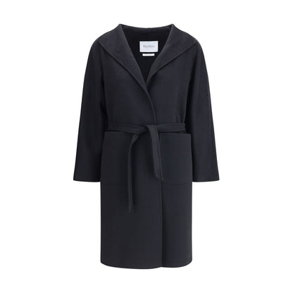 Max Mara Schwarzer Kaschmirmantel