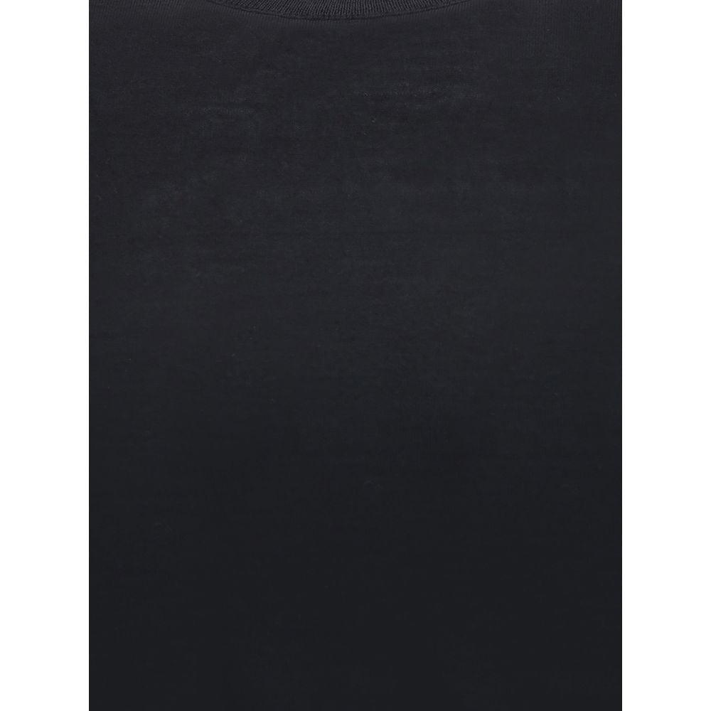 Max Mara Schwarzes Fleece-Oberteil aus Wolle