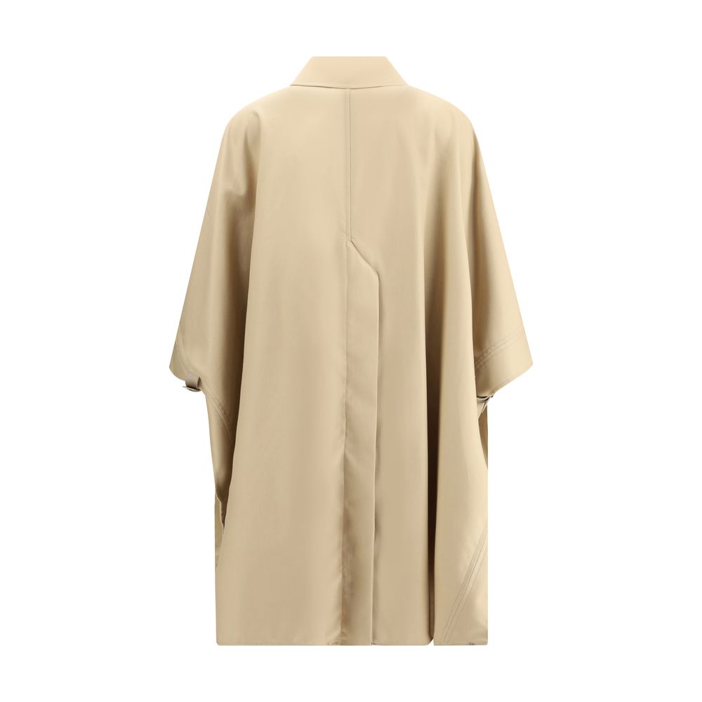 Max Mara beiger Baumwollmantel