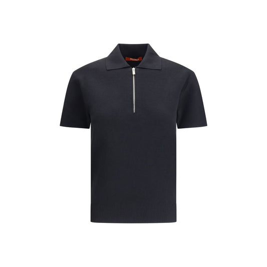 Max Mara Teti Poloshirt mit Reißverschluss