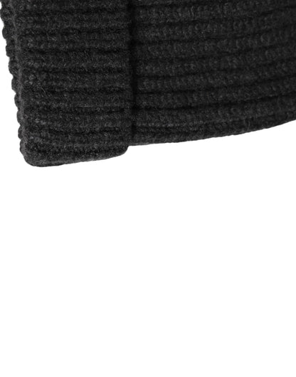 Dolce &amp; Gabbana Schwarze Kaschmir-Strickmütze für Herren