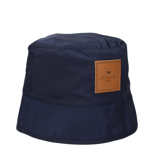 Max Mara Blaues Polyamid-Fischerhütchen