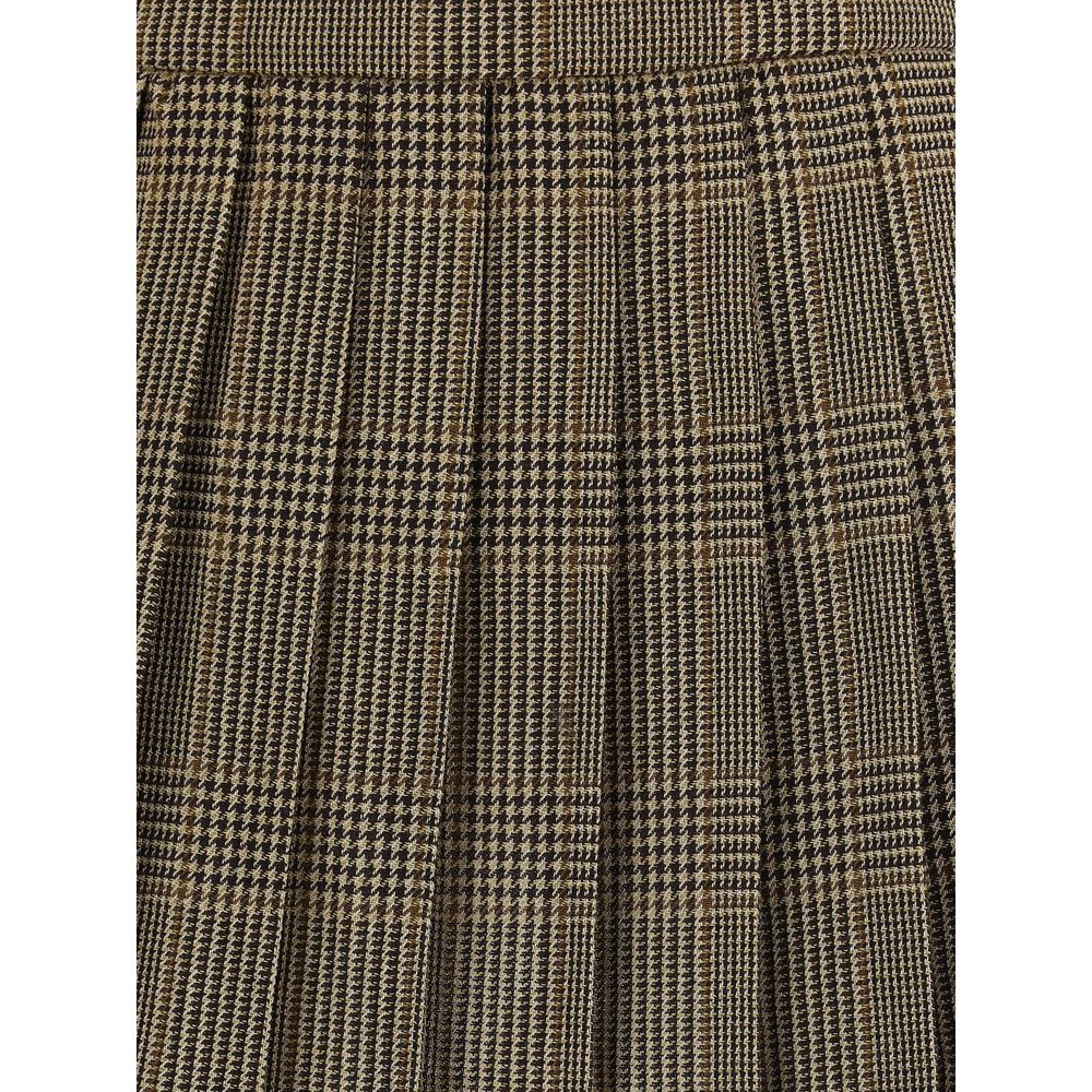 Golden Goose Minirock mit Prince of Wales-Motiv