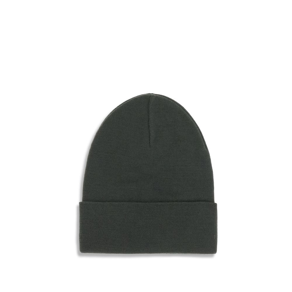 Moncler Grenoble Schwarze Fleece-Wollmütze