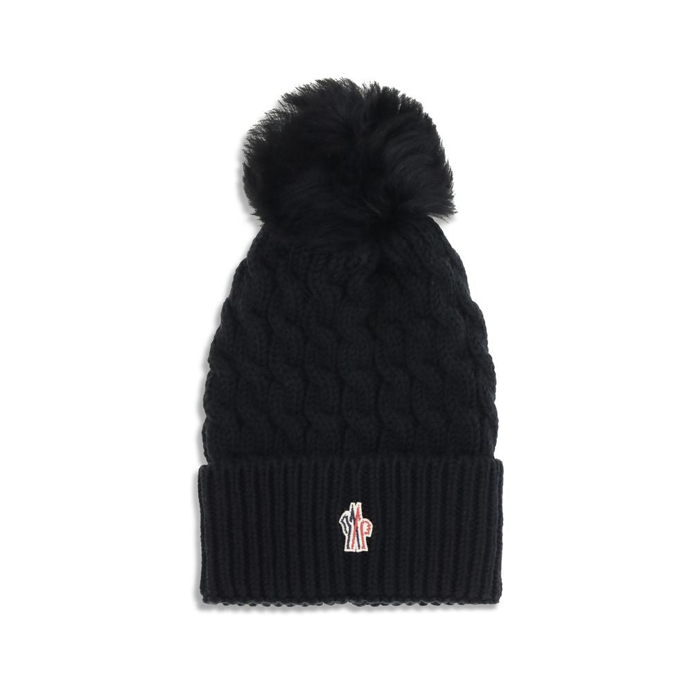 Moncler Grenoble Beanie-Mütze mit Ponpon